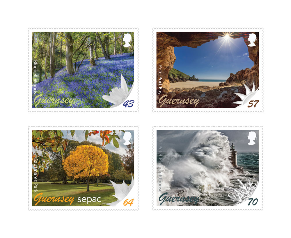 Guernsey Stamps embrace the Seasons